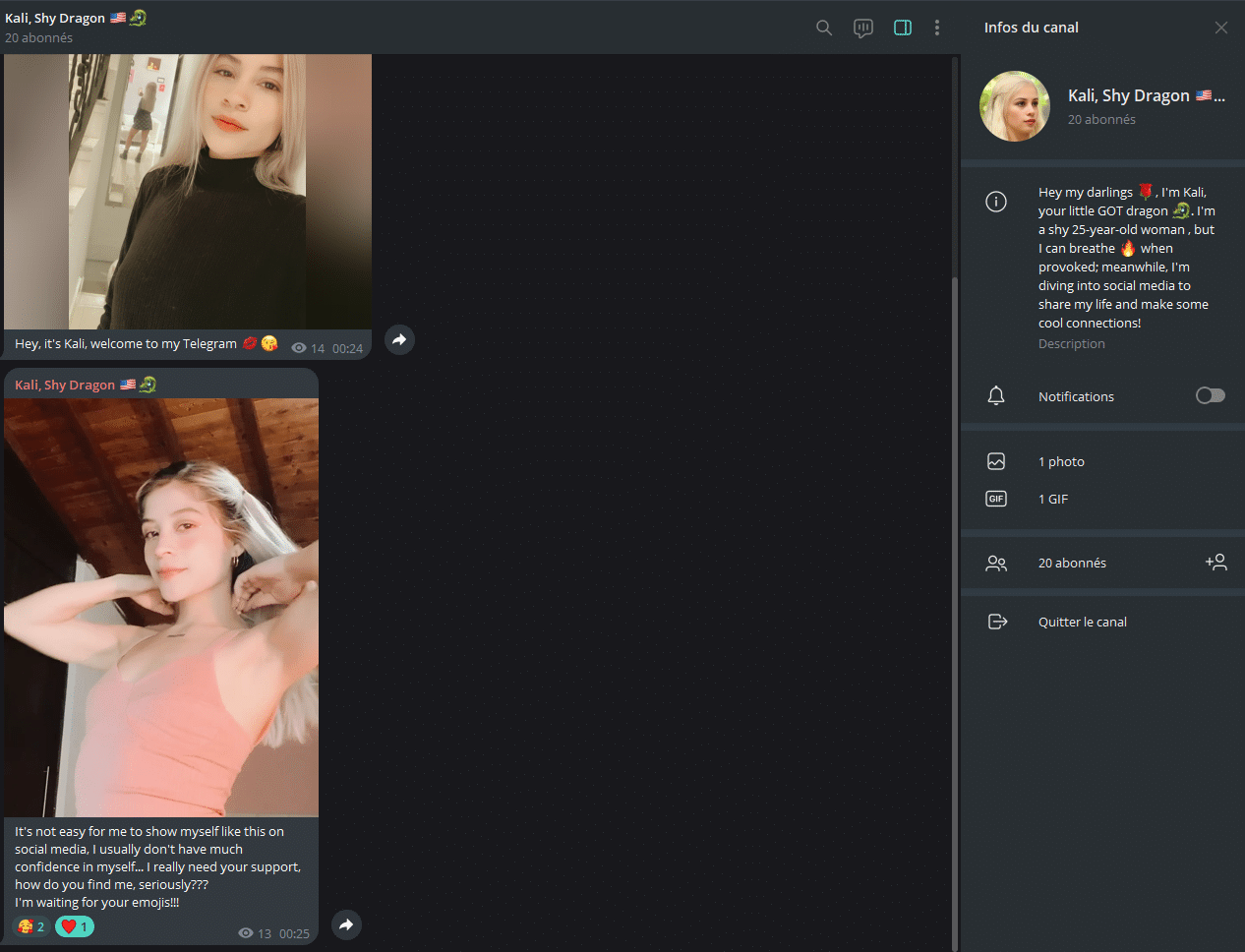 Telegram dark porn